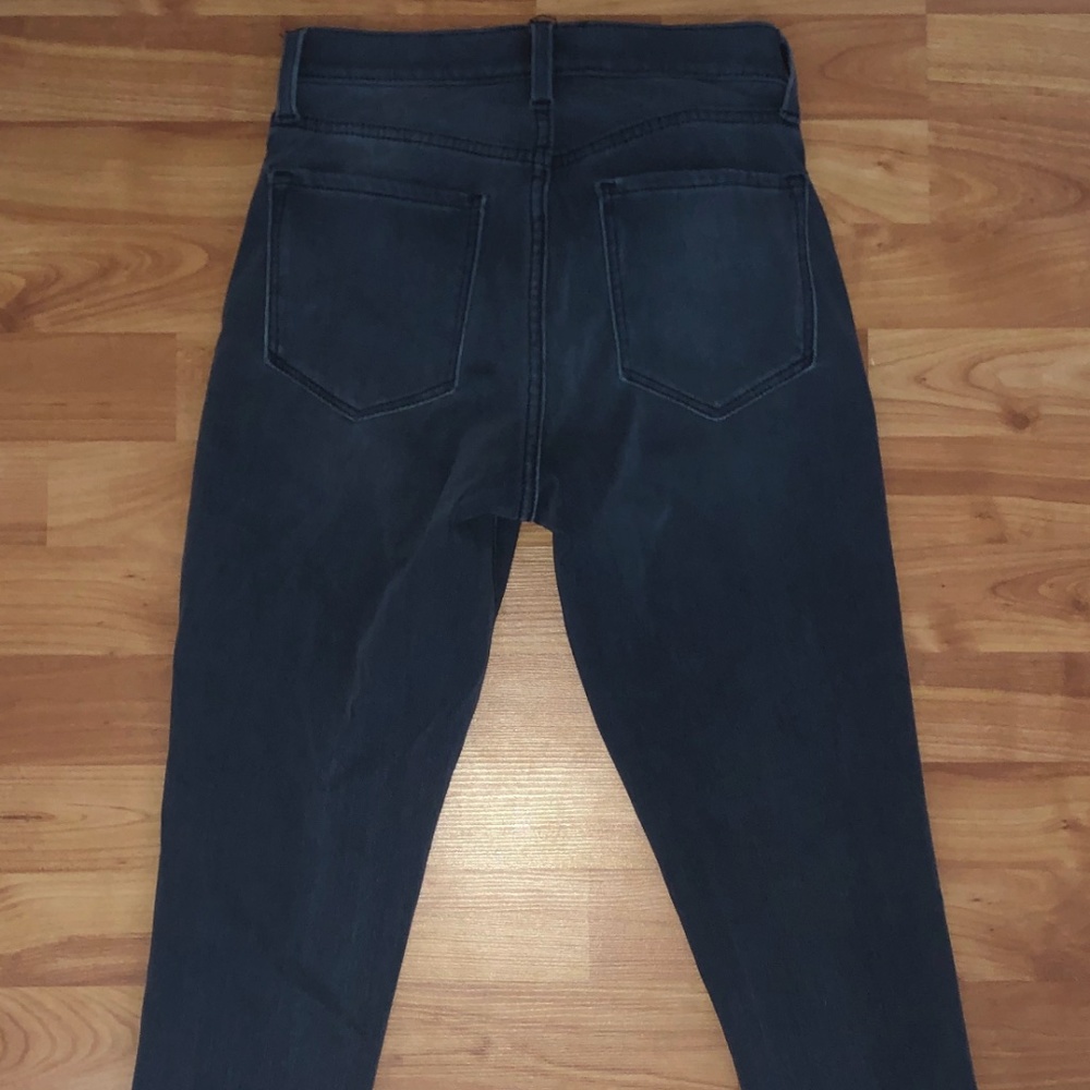 dark black skinny jeans